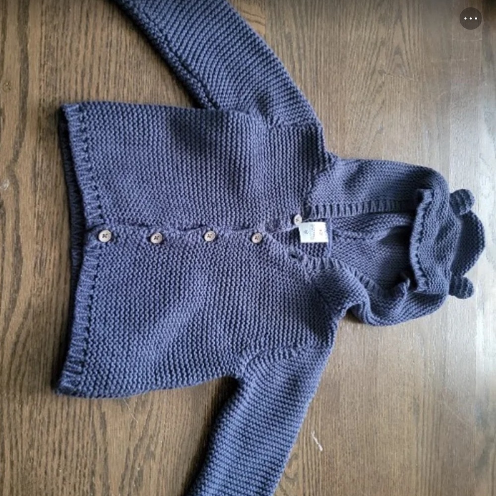 Carter’s bear sweater 12 mos